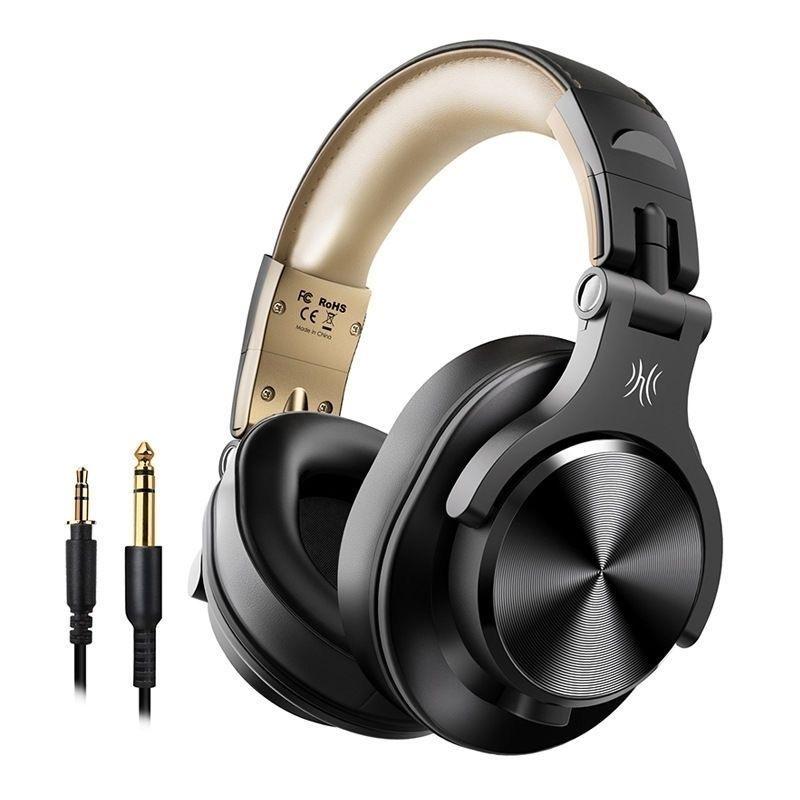 Oneodio Wired Professional Studio Pro 50 DJ Headphones With Microphone Over Ear HiFi Monitor Music Headset Earphone For Phone PC