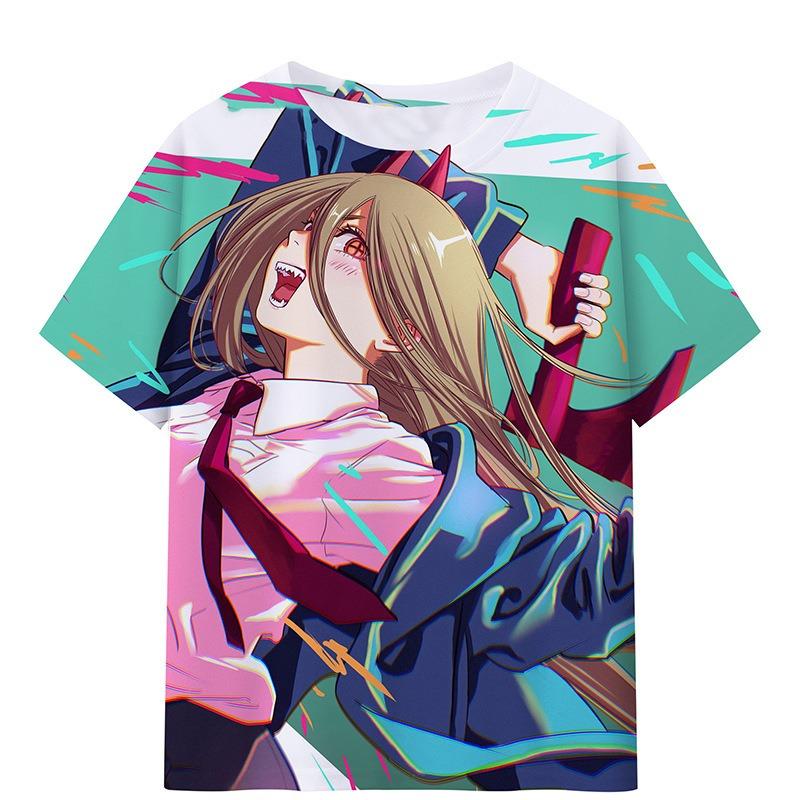 Sexy Anime Mädchen 3D-Druck T-Shirt Tops Herren Damen Mode Sport Übergröße Tops T-Shirts Sexy Mädchen Sommer T-Shirt Kinderbekleidung
