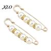 Removable Waist Tightener 2Pcs Faux Pearl for Pants, Reusable Cincher Pin Fashion Accessories Loose Jeans, No Sewing Waistband Skirts Skirt