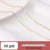 14K Gold-Filled Pearl Chain for Handmade Jewelry: Bracelet, Necklace, and Earrings Components