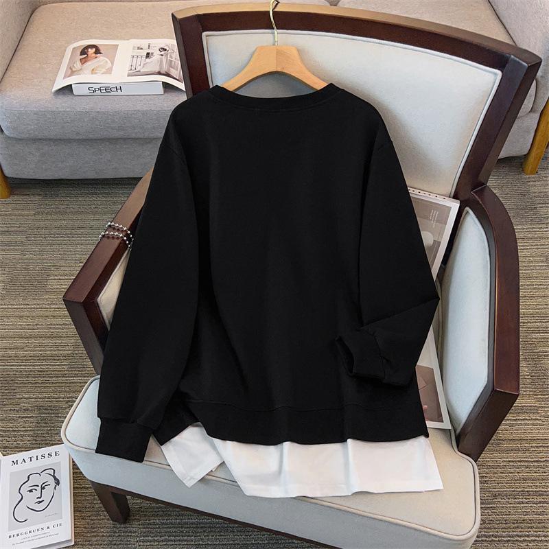 Plus Size Autumn Hoodie - 200/350 Jin, Loose Fit, Bust 150/160-1107