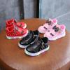 New Quality Kids Shoes Cute LED Shoes Girls Princess Shoes Kids Girls Toddler Girls Luminous Sport Shoes Cartoon Bow 21-36