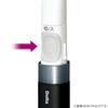 Panasonic Pocket Doltz Electric Pale Toothbrush, Extra-Fine Bristles, Pink, EW-DS42-PP