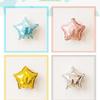 10inch Five-pointed Star Heart Foil Balloons White Black Pentagram  Balloon Kids Toy Wedding Birthday Party Decoration
