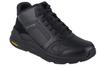 Skechers Global Jogger - High Flight, Mens black Lace-up shoes