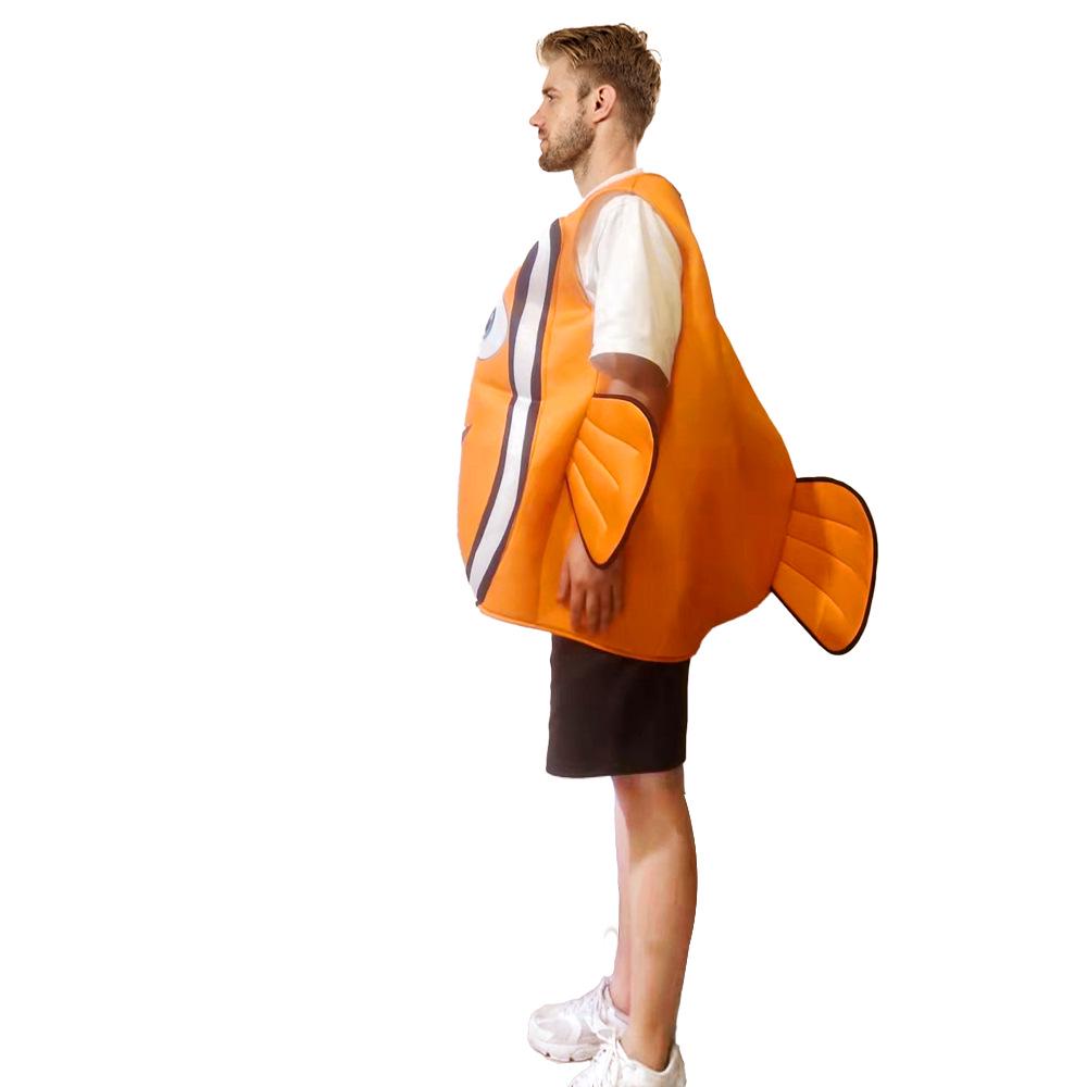 Halloween Nemo Clownfish Costume for Kids - Role-Playing Sponge Outfit