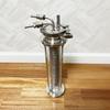 2" OD64mm Reflux Homebrew Coil Condenser Dimroth With 2"Sight Glass Diopter For Moonshine Distillation Column Cooling Coil SS304