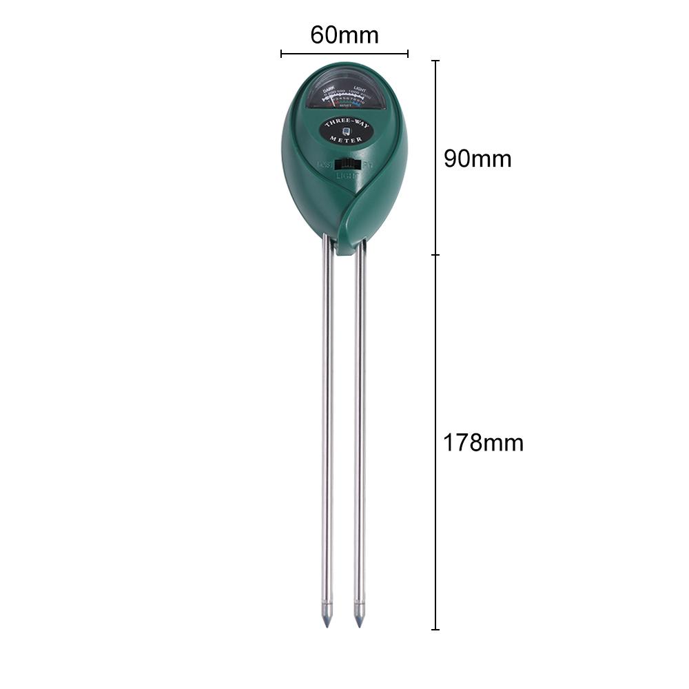 Moist Tester Soil Detector 3 in1 Soil PH Level Tester Soil Moisture Meter  Indoor & Outdoor