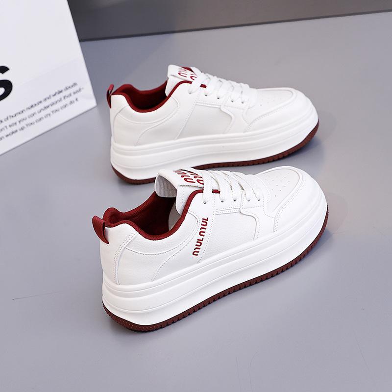 Shoes women's platform new little white shoes 2025 spring and autumn new versatile casual sports board shoes children NK-869