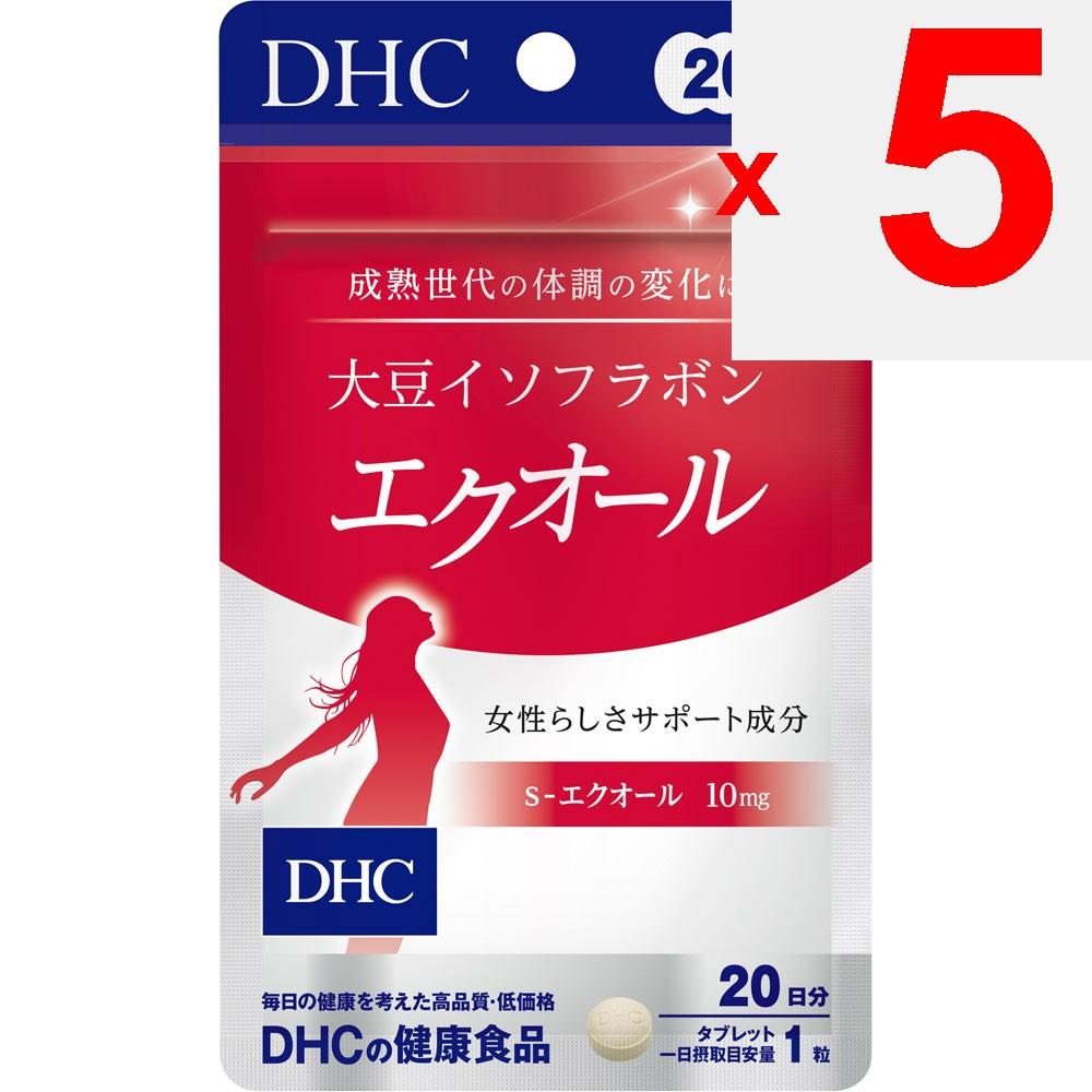 DHC Soy Isoflavone Equol (20-day Supply) 20 Capsules Japanese Ingredients Herbs (Natural Ingredients) Japanese Ingredients