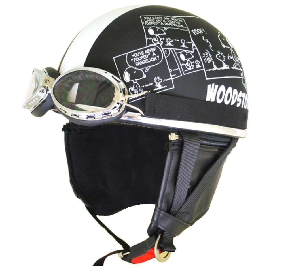 

Шлем AXS SNOOPY Вінтажний шолом Чорний Вільний Комікс/Матовий SNV-01 чорний