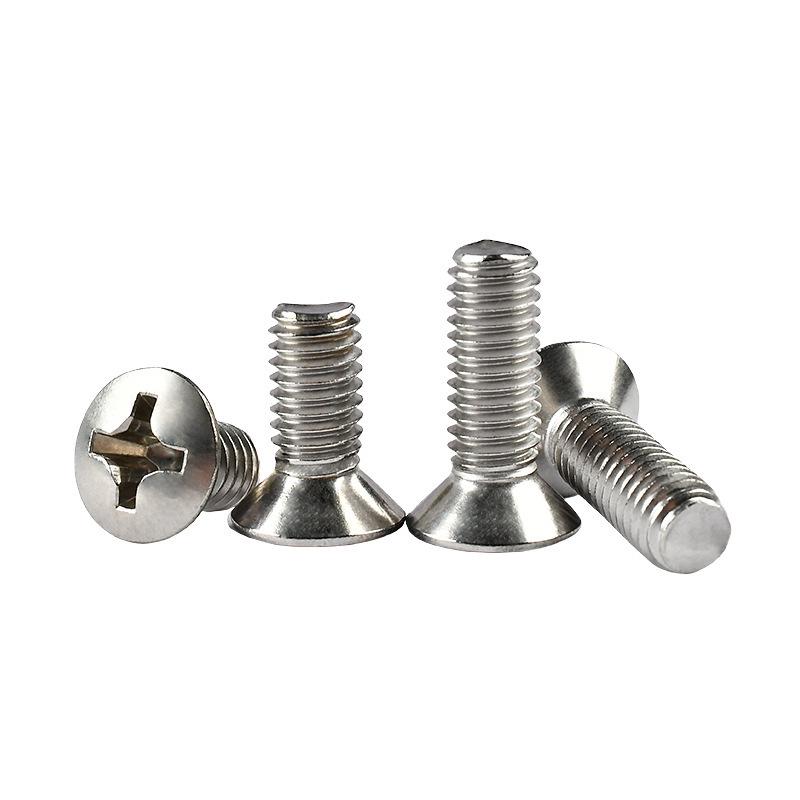 Yigu Stainless Steel Phillips Countersunk Screws M2-M6 Fasteners