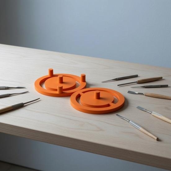 Clay Base Molding Tool 1 Set Pottery Foot Ring Tools, Maker, Aligned Template, Even Press for Bowls And Mugs, Studios,