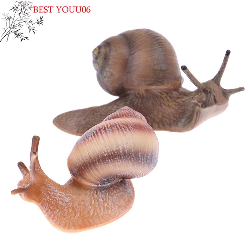 (YOUU06)Symulacyjny model zwierzęcia owada Mini zwierzęcy cykl wzrostu ślimaka Ornament
