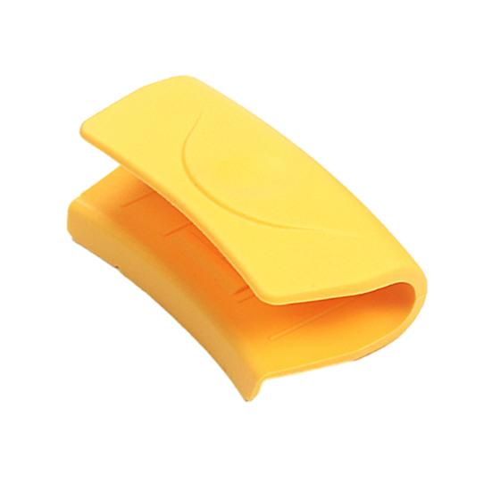 1 pár silikonových držadel pro asistenci Horké rukojeti pánve Protiskluzové žáruvzdorné rukávy na rukojeti hrnců pro smaltované pánve litinové pánve