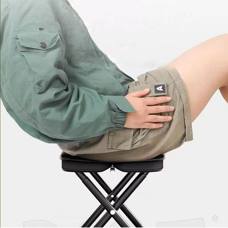 Portable Folding Travel Stool & Outdoor Pencil Case Combo