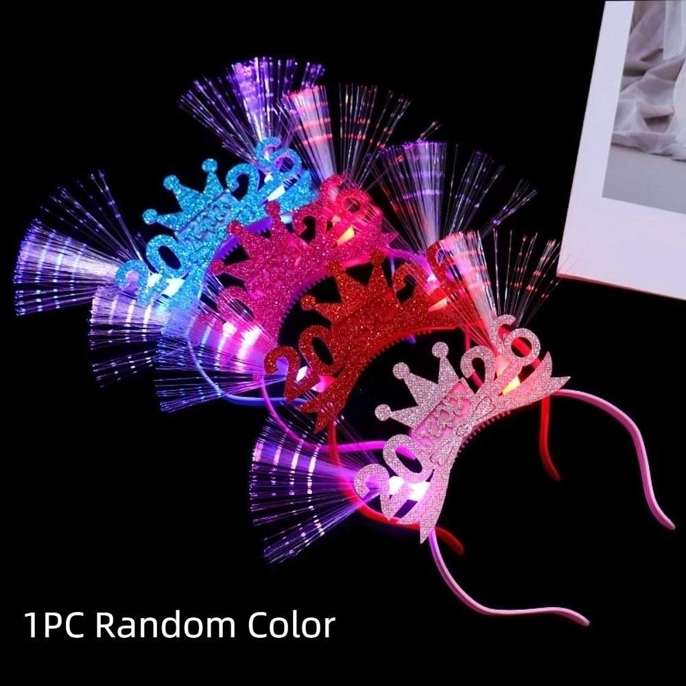 LED Glow LED Glow Hair Bands Photographic Headwear New Year Headdress  Decorations