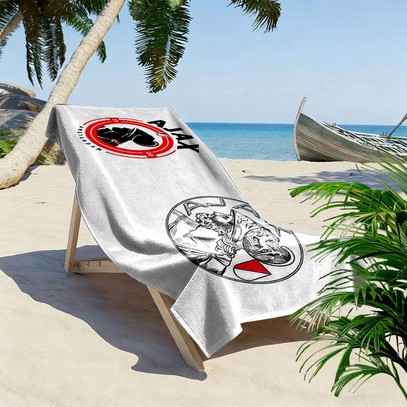 Ajax Print Strandtuch, Großes Weiches Schnelltrocknendes Handtuch für Strand Camping Schwimmen