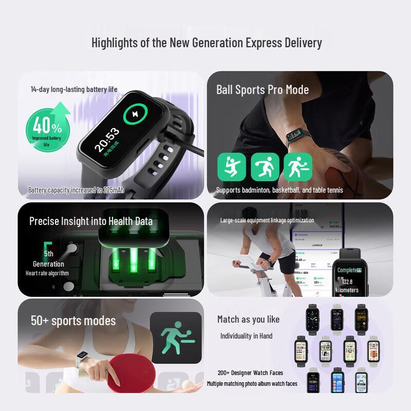 Keep B5 Lite Smart Fitness Tracker with Blood Oxygen & Heart Rate (CN version)