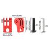 Commuters Bicycles Lamp Mount Aluminum Alloys Bicycles Camera Holder for Enhancing Cycling Experiences