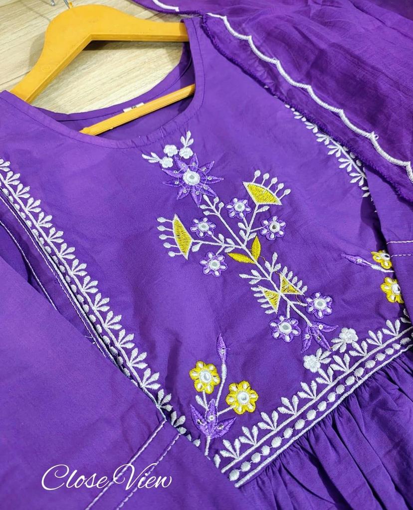 Wunderschönes Designer Party Wear Kurti Hose Dupatta Set Indische Frauen Bollywood Salwar Anzug