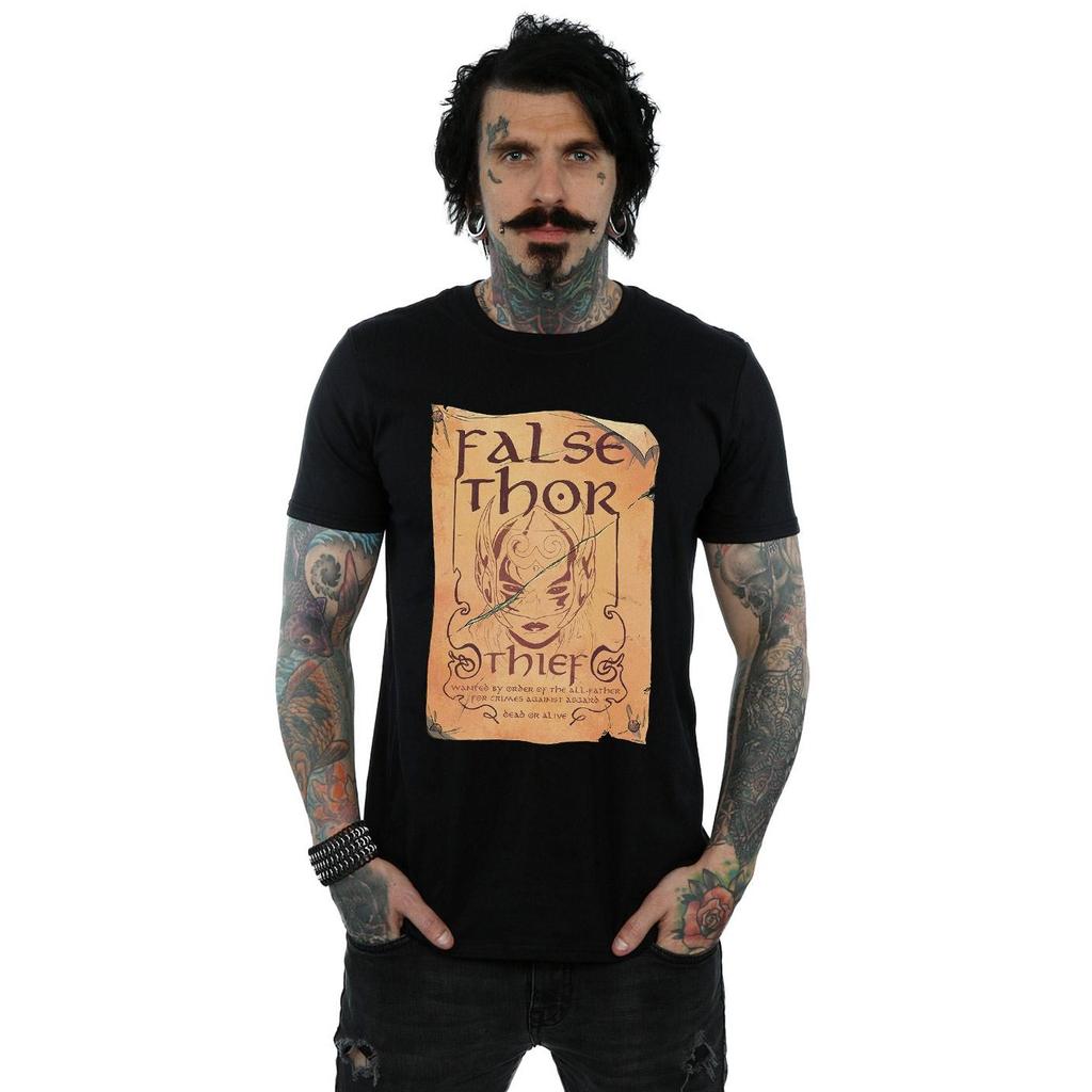 Marvel Mens The Mighty Thor False Thor Poster T-Shirt