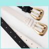 Womens Fashion Belt With Alloy Buckle For Casual And Office Wear