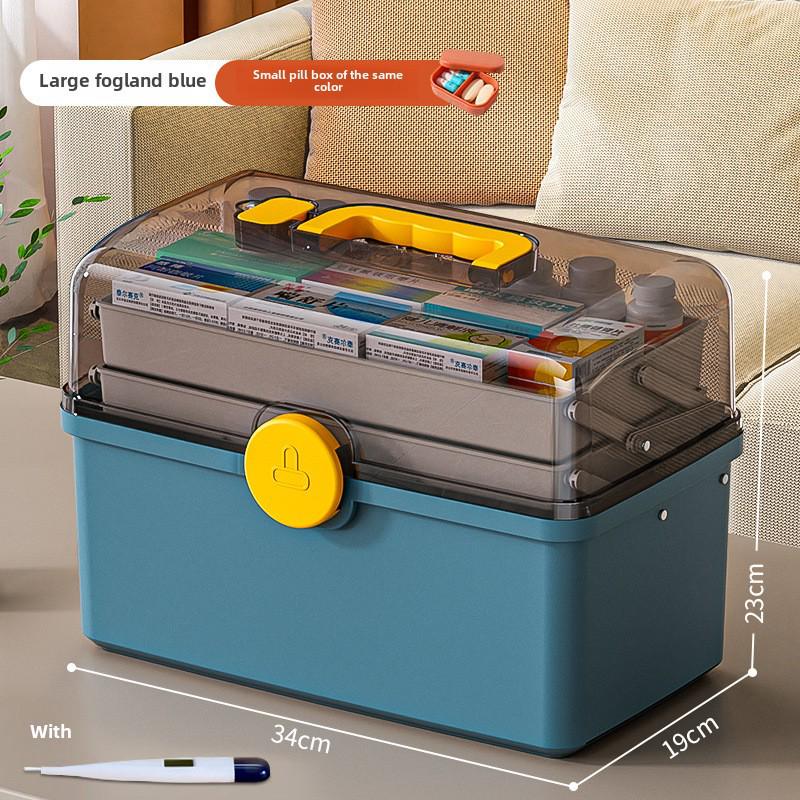 

Набор многослойных коробок для хранения семейных лекарств большой емкости