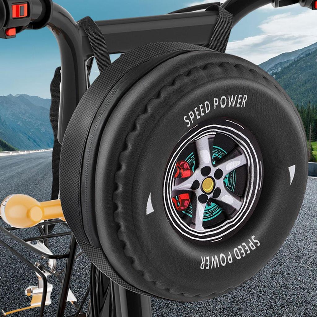 Bike Bag Scooter Front Rear Storage Easy to Clean Handlebar Organizer