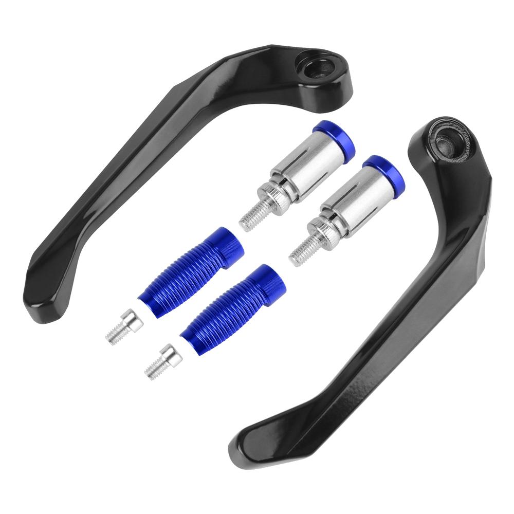 

Защита для рук мотоцикла из алюминиевого сплава, универсальная защита, защита для рук, 2 шт., защита для рычагов тормоза и сцепления синий