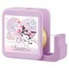 Sanrio Cellophane Tape Kuromi Heart