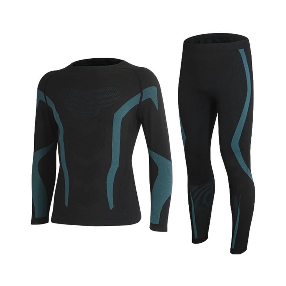 Quick Dry Insulated Underwear for Skiing Thermal Base Layers Moisture Wicking Lightweight Outdoor Pants S Pink