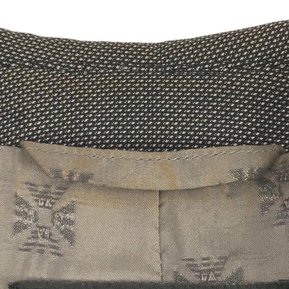 Emporio Armani made in Italy tailored jacket 36 Gray Women Used