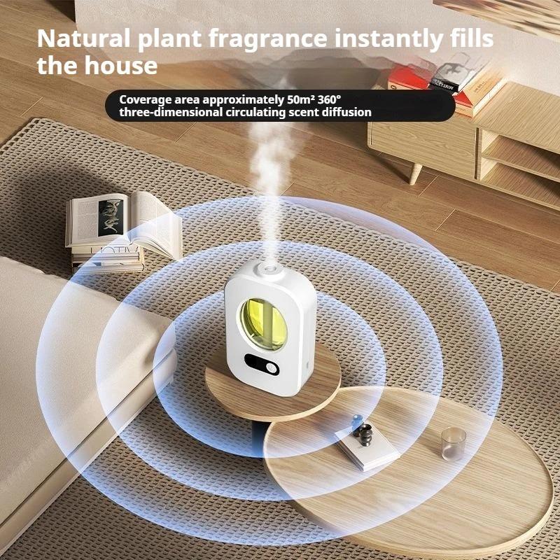 Y Humidifier USB Automatic Diffuser With Essential Oil Lavender Jasmine Aromatherapy Machine Toilet Bathroom Home Air Freshener