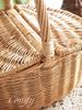 Posh Living Wicker Basket 10580 Natural W33 X D24 X H32(17)cm