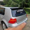 Pro Volkswagen VW GOLF 4 Střešní spoiler 1998-2004 Mk4 Materiál ABS Nenabarvená barva Zadní spoiler na víko kufru Křídlo
