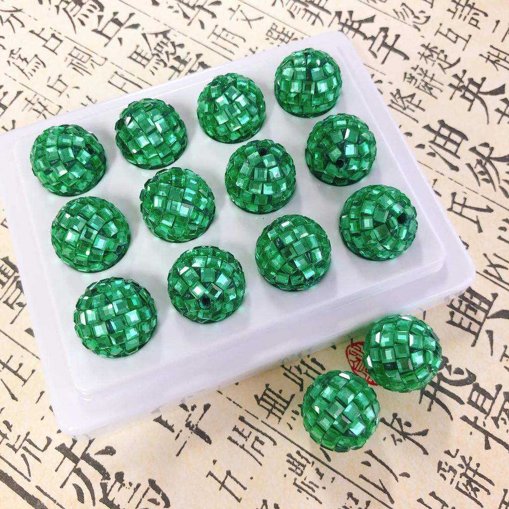 Handmade Rhinestone Crystal Beads for DIY Jewelry: Diamond Ball, Spacer, Pendant Materials