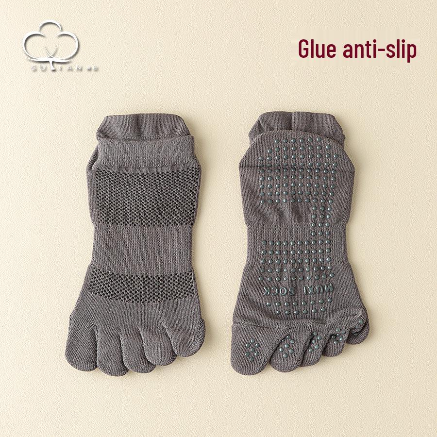 

Men s Breathable Non-slip Odor-resistant Five-Toe Sports Socks One Size