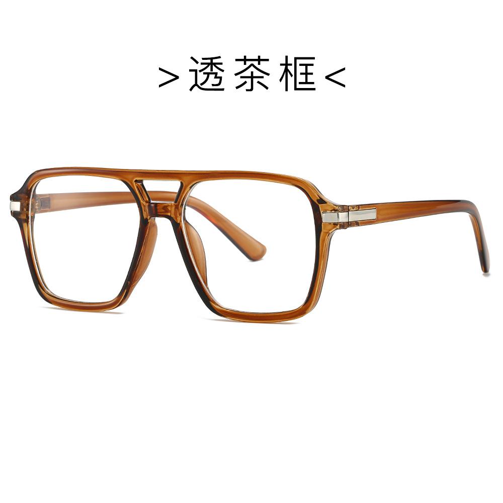 Luxury Designer Reading Glasses Women Retro Double Bridge Square Eyewear Eye Protection Computer Glasses Fashion