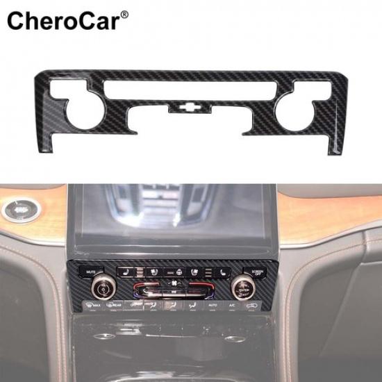 Center Console AC Control Panel Decor Cover Trim For Jeep Grand Cherokee +