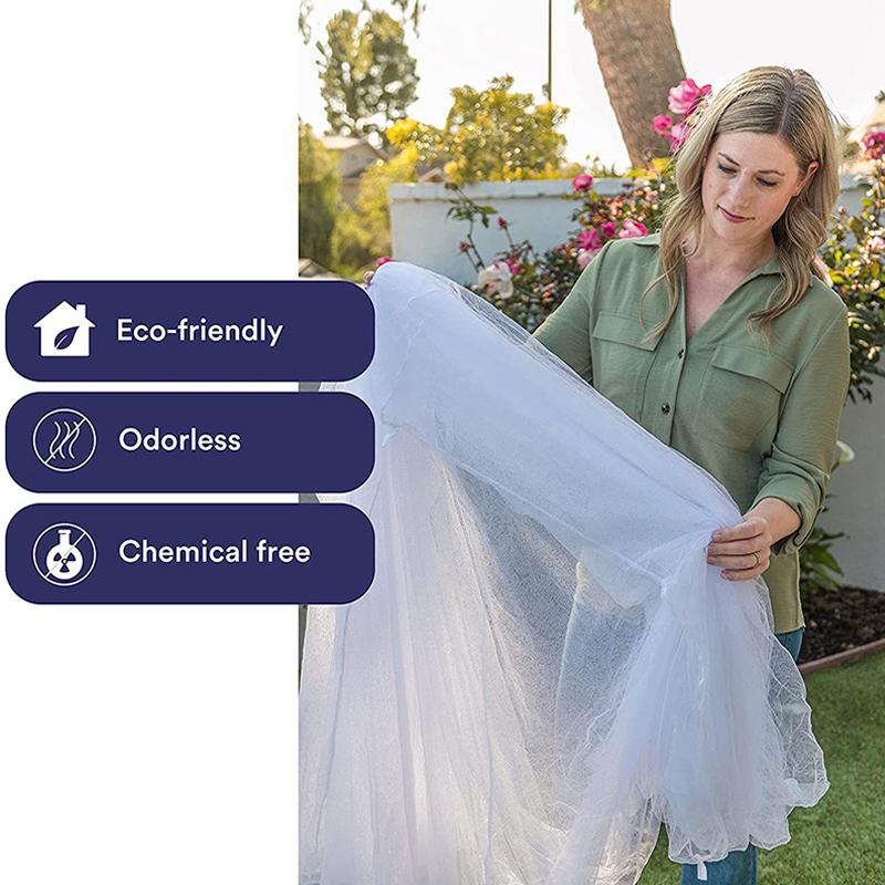 Summer Polyester Mesh Fabric Home Bedroom Hanging Decor For Double Bed Hung Dome Mosquito Net Baby Adults Summer Elegant
