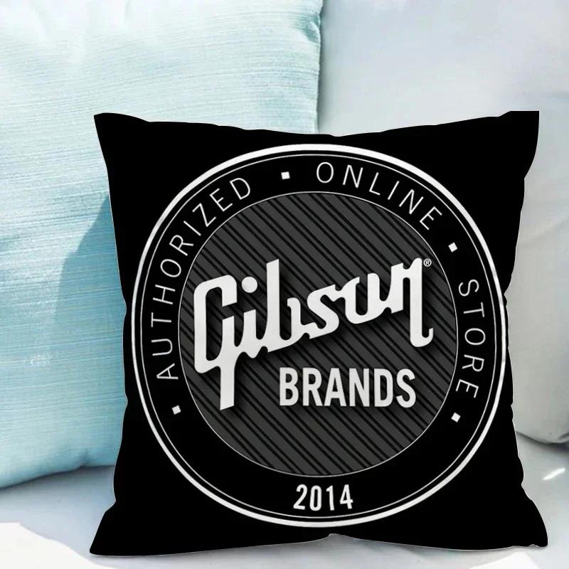 Federe Cuscini Gibson Copridivano Moderno Stampa Double-face Cuscino Decorativo Biancheria da Letto Singola Cuscini DivanoH,(2)