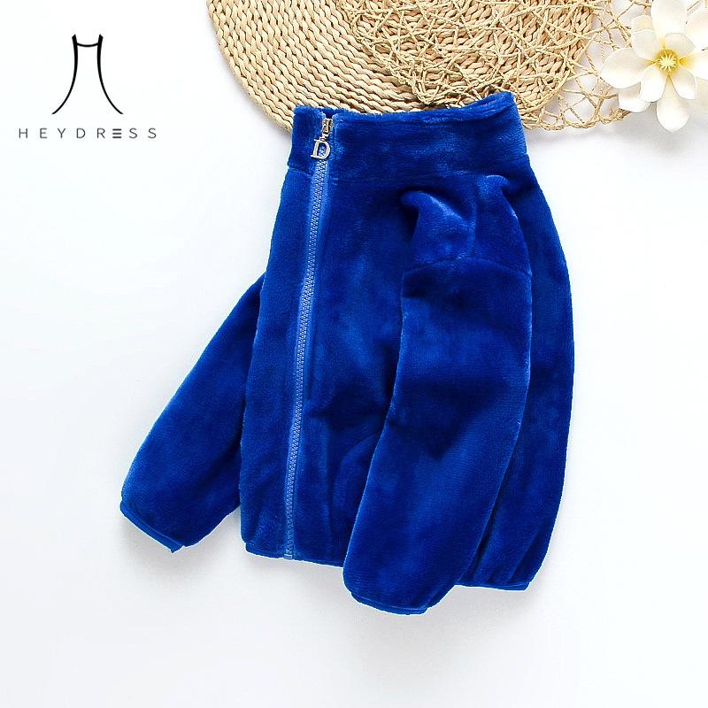 Boys Velvet Jacket New Baby Children's Clothes Western Style Girls Winter Clothes Thickened Flannel Top Fashion Casual Coat