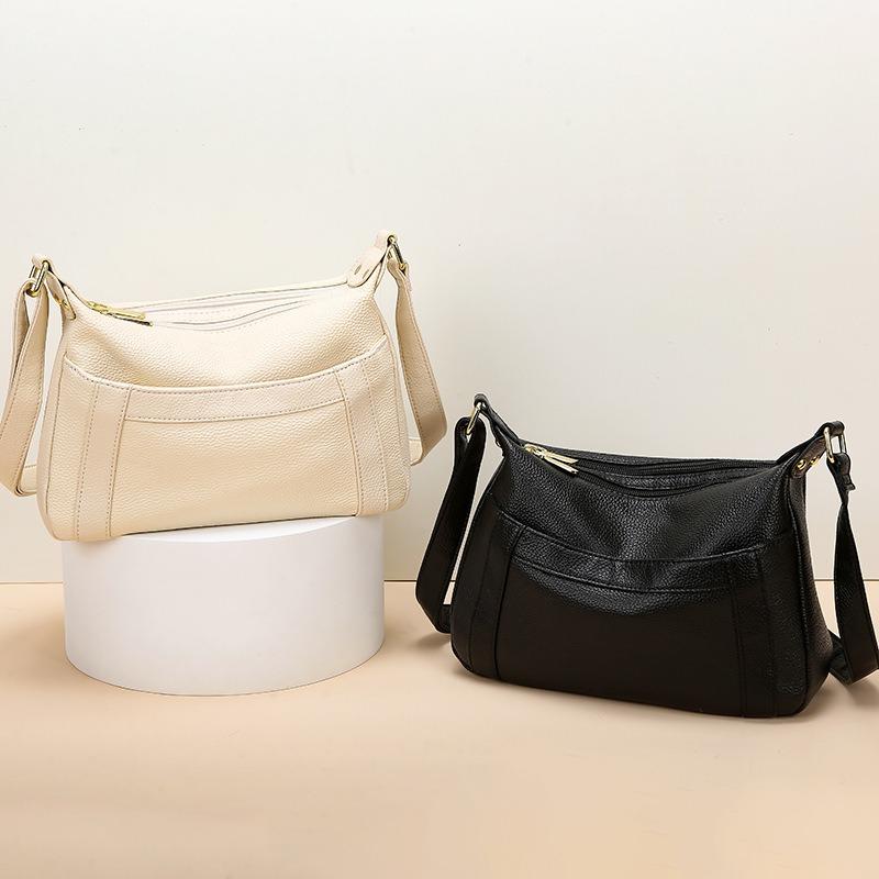 Neue vielseitige Mode Damen Umhängetasche Pendeln High-End Schultertasche Damen Großes Fassungsvermögen Mittelgroße Muttertasche
