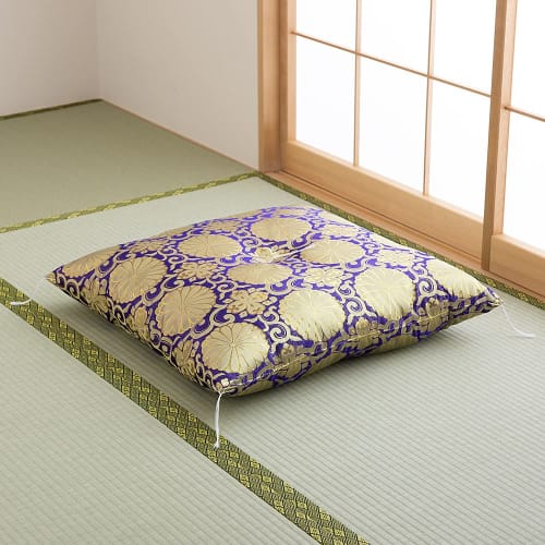 Buddhist Altar Shop Takita Shoten's Shinkintsu Purple Cushion for Buddhist Altars, Buddhist Memorial Services, Buddhist Altars, Buddhist Ceremonies, O