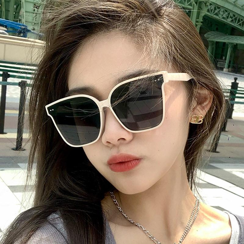 Fashion Fox Head Sunglasses Women'S Sunglasses Ins Large Frame Glasses Classic Driving Street Shot