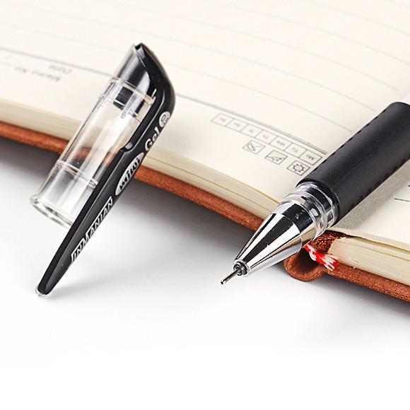 Europejski Standard Czarny Zestaw Długopisów Podpisowych Na Bazie Wody: Końcówka kulkowa i igłowa, Opcje czerwone i neutralne do egzaminów i artykułów piśmiennych