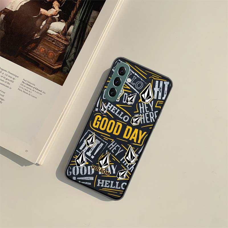 

Volcom Logo Phone Case For Samsung A16 A26 A36 A56 Galaxy A17 A12 A52S A13 A23 A33 A53 A22 A32 A02S A03S A42 A72 A73 A9 A8 A7 A6 Samsung A53