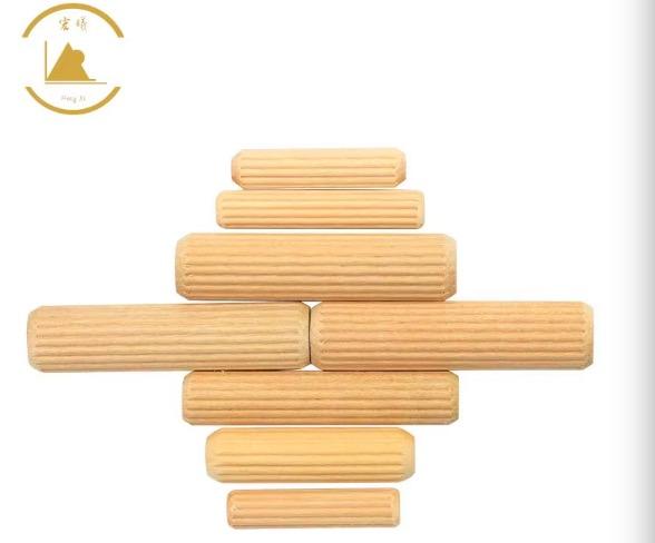 Popular Guangdong Factory Wood Dowesl Wooden Dowel Pins
