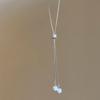 Zircon Pearl Necklace: Luxury Sweater Chain for Autumn and Winter